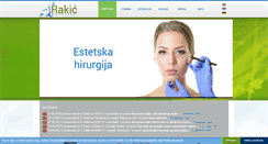 Desktop Screenshot of dr-rakic.rs